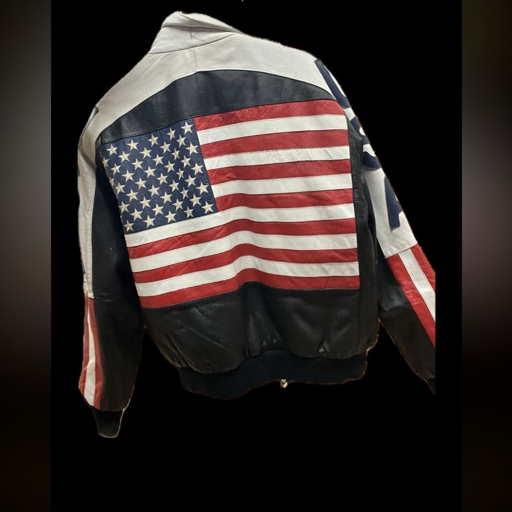 Michael Hoban leather U.S.A. Jacket